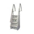 thumbnail image 1 of Vinyl Works IN Deluxe 32 Inch Adjustable In Step Above Ground Pool Ladder, Taupe, 1 of 6