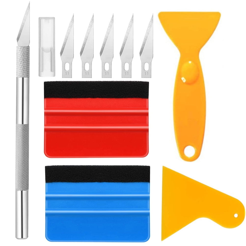 Vinyl Wrap Car Kit Window Tint Squeegee Set Wrapping Tools