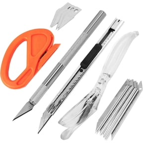 Vinyl Wrap Knife Set Window Film Cutter Knife Craft Knife Multi-Use Utility Blade, 4 Kinds of Cutting Tools