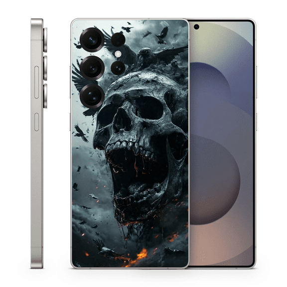 Vinyl Wrap Skin Skull Compatible With Samsung Galaxy S 25 Ultra