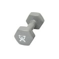 thumbnail image 1 of Vinyl-coated iron dumbbell,silver, 15 lb, 1 each, 1 of 3