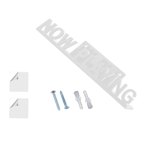 Vinyls Record Wall Mount Playing Recording Stand Acrylic Vinyls Record Holder for Vinyls Album Display and Storage