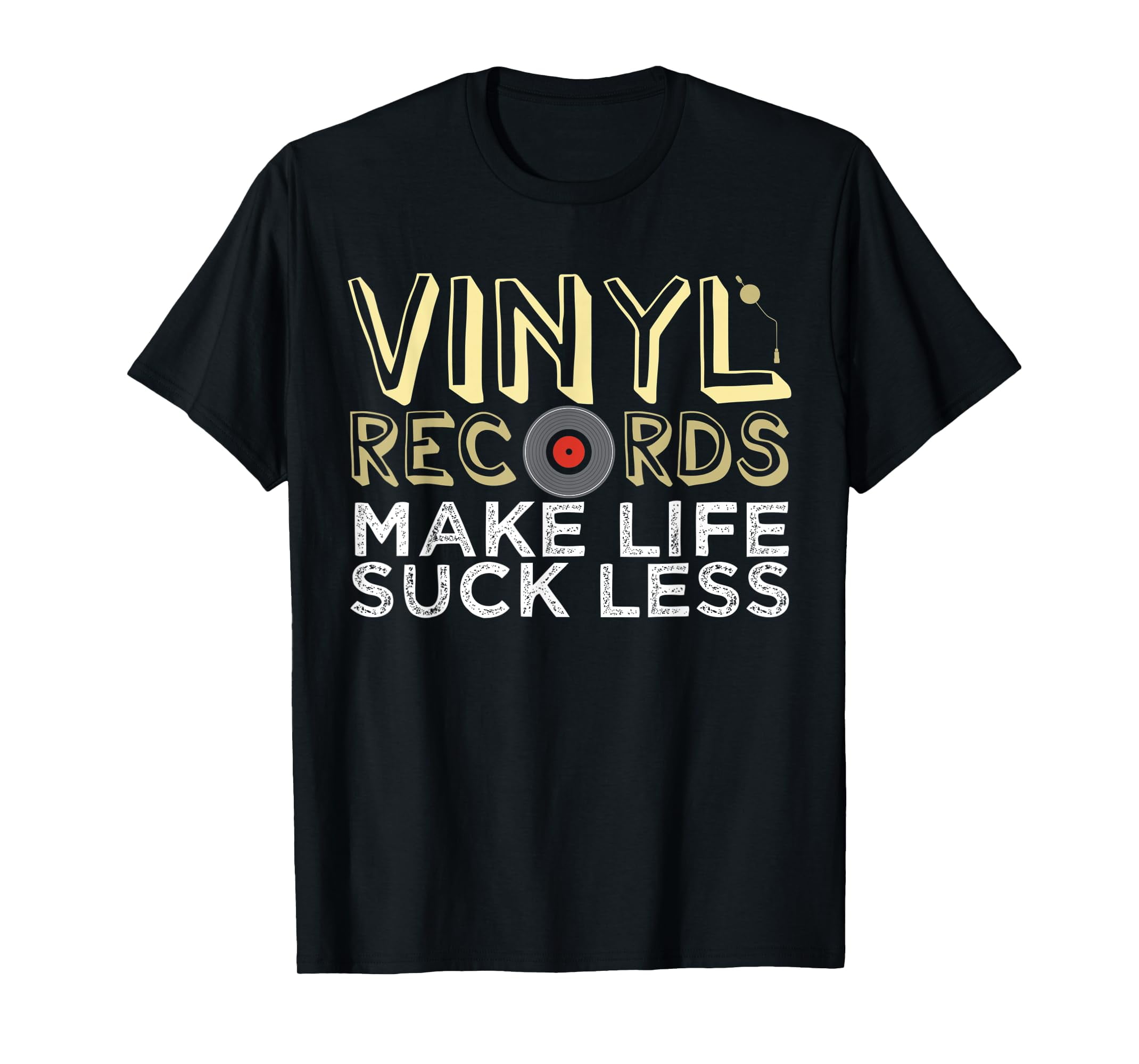 Vinyls Records Joke Saying DJ Turntable Record Vinyl TShirt