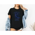 thumbnail image 1 of Vinyta Blue Ribbon T-Shirt, Cancer Warrior Sweatshirt, Colorectal Awareness Hoodie for Fighters, 1 of 5