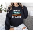 thumbnail image 1 of Vinyta Storm Chaser T-Shirt, Extreme Weather Sweatshirt, Meteorologist Hoodie for Storm Fans, 1 of 5