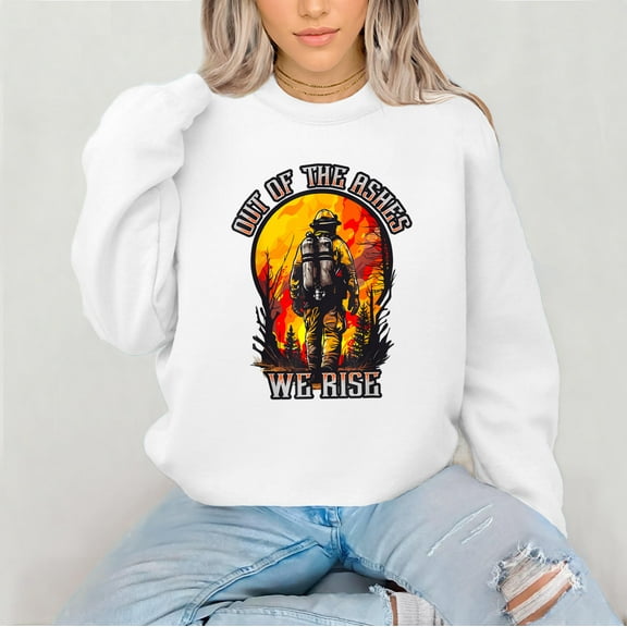 Vinyta Wildland Firefighter T-Shirt, Forest Fire Hero Sweatshirt, Hoodie for Firefighters