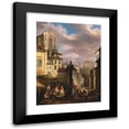 thumbnail image 1 of Vinzenz Kreuzer 15x18 Black Modern Framed Museum Art Print Titled - Rua Nova Dos Inclezes, 1 of 5