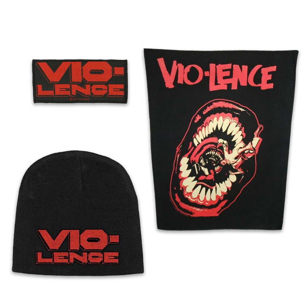 Vio-Lence Officially Licensed Band Merch Gift Set - 1 Jersey Beanie, 1 ...