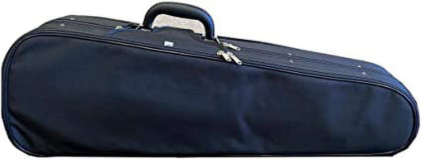 Vio Music® Dart Shaped Light Portable Suspension Violin Carry Case With Shoulder Rest Compartment (1/2)