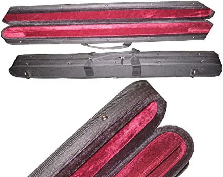 Vio Music Double Violin-Viola-Cello Bow Case with Wine Velour Interior ...