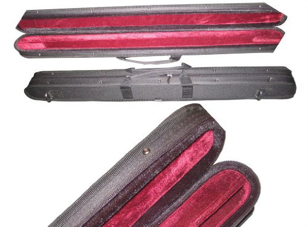 Vio Music Double Violin-Viola-Cello Bow Case with Wine Velour Interior ...
