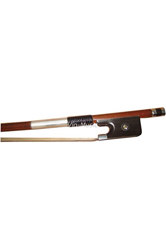 New 4/4 Cello Pernambuco Bow, Ebony Frog Silver Mounted