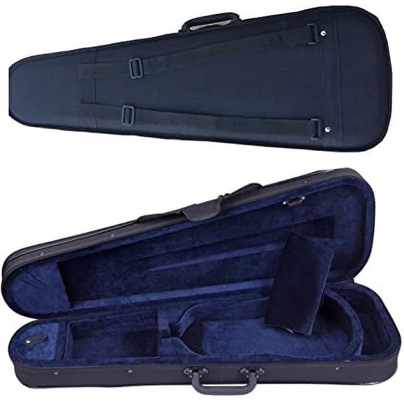 Vio Music Professional Triangular Shape Super Light Suspension Violin/Viola Hard Case (1/2)