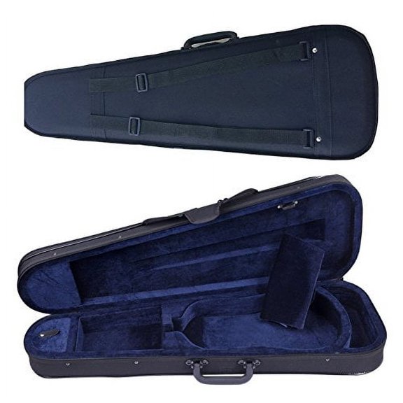 Vio Music Professional Triangular Shape Super Light Suspension Violin/Viola Hard Case (1/2)