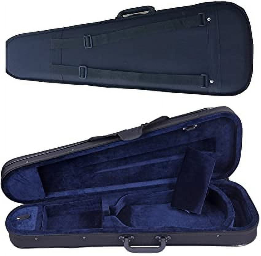 Vio Music Professional Triangular Shape Super Light Suspension Violin/Viola Hard Case (1/4)
