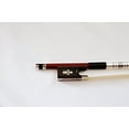 thumbnail image 1 of Vio Music Top Brazilwood Violin Bow 4/4, Fleur-de-lys Inlay, Ebony Frog BP#309, 1 of 1