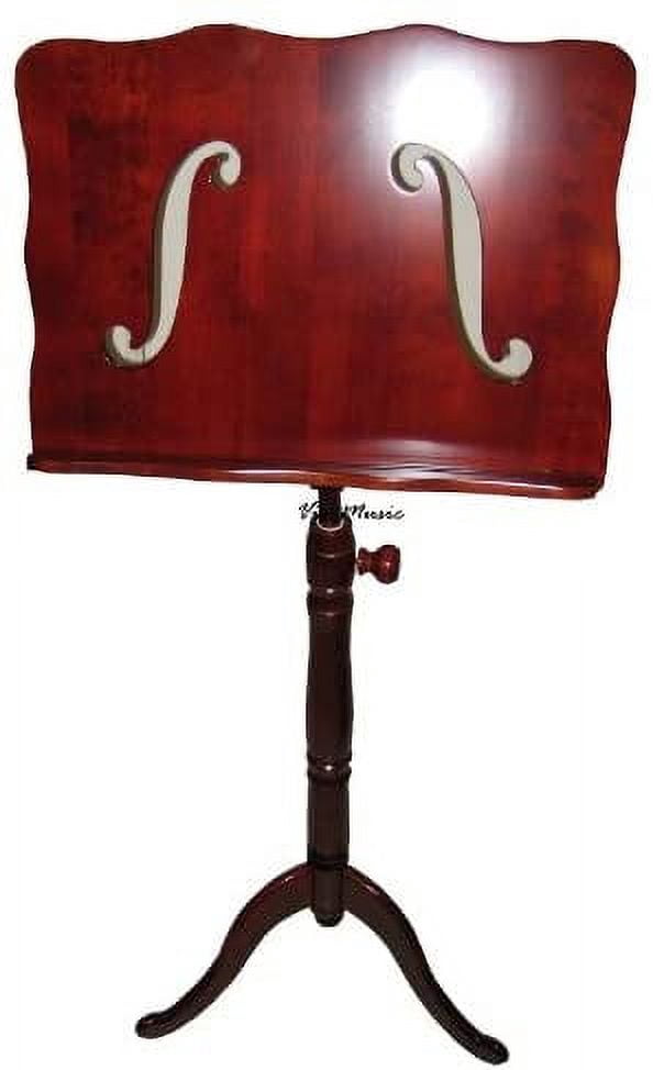 Vio-music Wooden Music Stand, Traditional F-holes Design