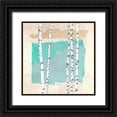 thumbnail image 1 of Viola, Bertel 12x12 Black Ornate Wood Framed with Double Matting Museum Art Print Titled - Abstract Nature IV, 1 of 4