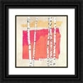thumbnail image 1 of Viola, Bertel 15x15 Black Ornate Wood Framed with Double Matting Museum Art Print Titled - Abstract Nature I, 1 of 4