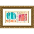 thumbnail image 1 of Viola, Bertel 18x11 Gold Ornate Wood Framed with Double Matting Museum Art Print Titled - Minimal Nature II, 1 of 4