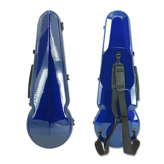Viola Case Carbon Fiber Material with Adjustable Straps Fit 15-16.5 Inch Viola