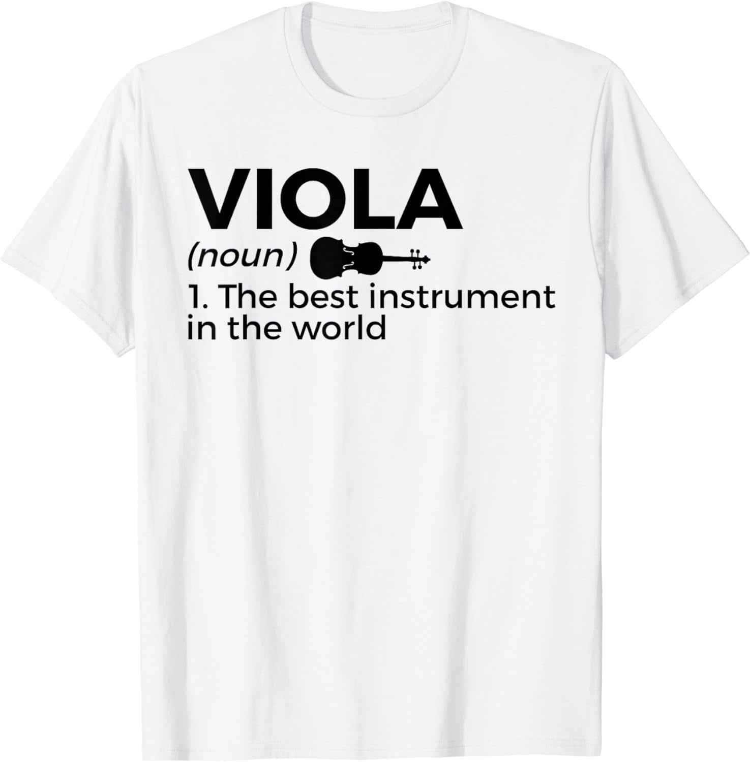 Viola Definition Funny Viola Player T-Shirt - Walmart.com