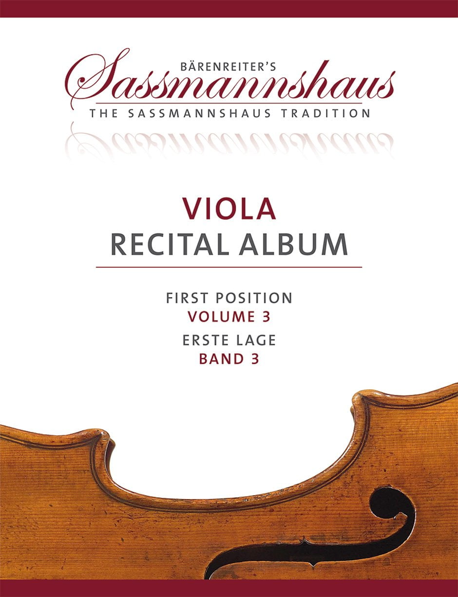 Viola Recital Album Volume 3: 7 Recital Pieces in First Position for Viola and Piano or Two Violas