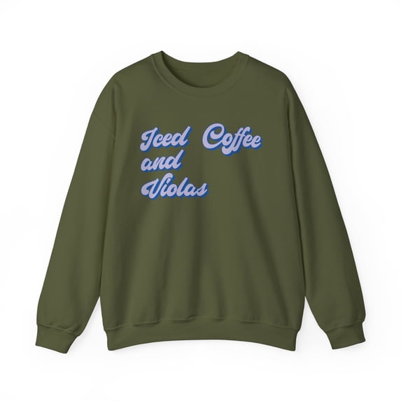Viola Sweatshirt Gifts Crew Neck Shirt Long Sleeve Unisex