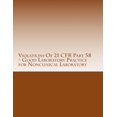 thumbnail image 1 of Violations Of 21 CFR Part 58 - Good Laboratory Practice for Nonclinical Laboratory: Warning Letters Issued by U.S. Food and Drug Administration FDA Warning Letters Analysis Volume 3 Paperback C, 1 of 1