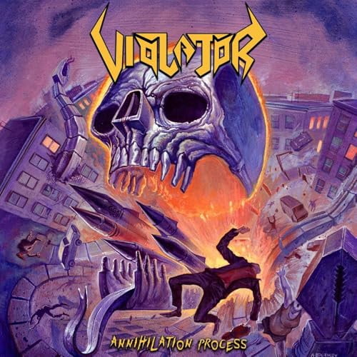 Violator Annihilation Process (Vinyl Record) 12" Album Coloured Vinyl
