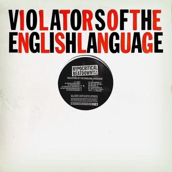 Violators of the English Language - Violators Of The English Language - Music & Performance - Vinyl