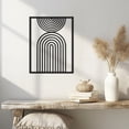 thumbnail image 1 of Violaura Abstract Metal Wall Art - Easy to Install Hanging Perfect for Home, Living Room Decor (36.0" x 28.8"), 1 of 8