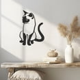 thumbnail image 1 of Violaura Cat Metal Wall Art - Easy to Install Hanging Perfect for Home, Living Room Decor (48.0" x 33.6"), 1 of 8
