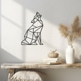 thumbnail image 1 of Violaura Geometric Metal Wall Art - Easy to Install Hanging Perfect for Home, Living Room Decor (48.0" x 28.8"), 1 of 8