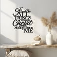 thumbnail image 1 of Violaura Inspirational Metal Wall Art - Easy to Install Hanging Perfect for Home, Living Room Decor (24.0" x 19.2"), 1 of 8