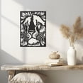 thumbnail image 1 of Violaura Lion Portrait Metal Wall Art - Easy to Install Hanging Perfect for Home, Living Room Decor (24.0" x 16.8"), 1 of 8