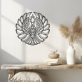 thumbnail image 1 of Violaura Mandala Metal Wall Art - Easy to Install Hanging Perfect for Home, Living Room Decor (24" x 24"), 1 of 8