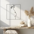 thumbnail image 1 of Violaura Pregnancy Metal Wall Art - Easy to Install Hanging Perfect for Home, Living Room Decor (60.0" x 54.0"), 1 of 8