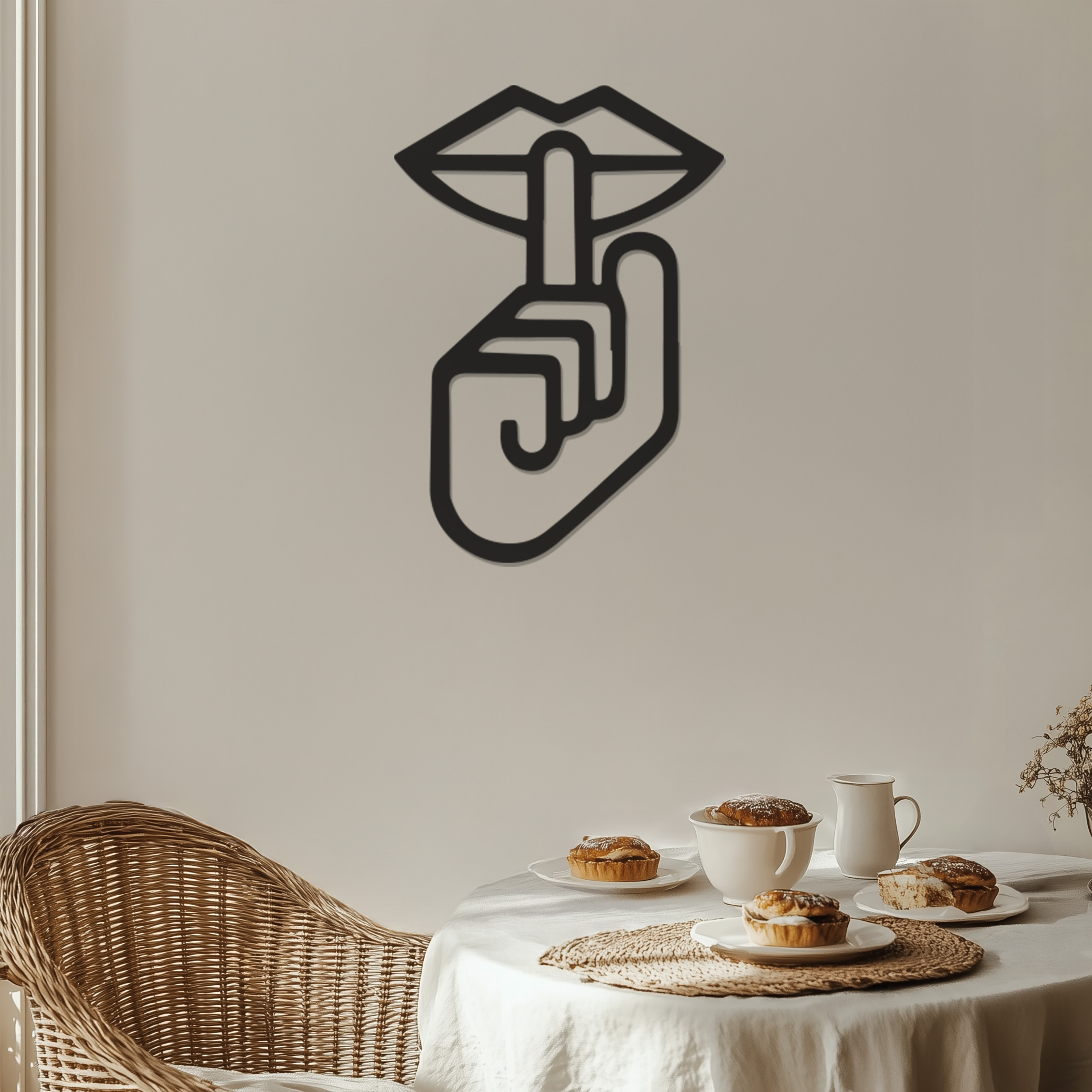 Curated visual reference: Picture Idea: Violaura Whisper Metal Wall Art Easy To Install Hanging Perfect