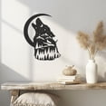 thumbnail image 1 of Violaura Wolf Metal Wall Art - Easy to Install Hanging Perfect for Home, Living Room Decor (12.0" x 9.6"), 1 of 8