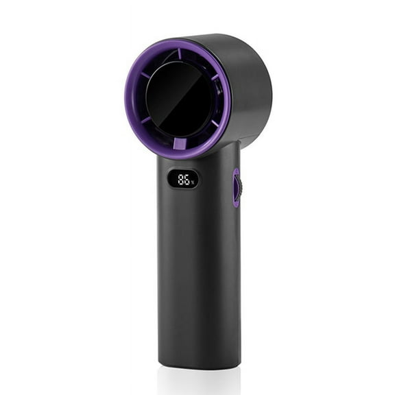 Violent Blower Multifunctional Turbo Fan Jet Fan Strong Fans Handheld Turbo Blower High Wind Speed with Refrigeration B,1 x High Speed Fan,Black