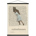 thumbnail image 1 of Violent Femmes - Lyric Girl Tea Towel Wall Poster with Wooden Magnetic Frame, 22.375" x 34", 1 of 3