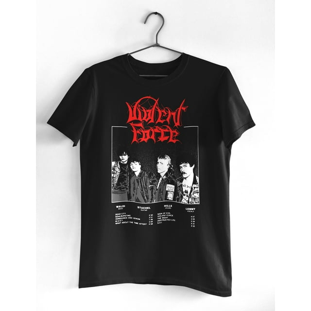 Violent Force T-Shirt - Dead City - Malevolent Assault - Speed Metal ...