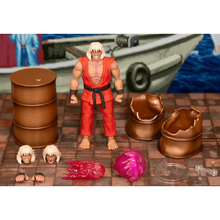 Jada Toys Ultra Street Fighter II Violent Ken Special Deluxe
