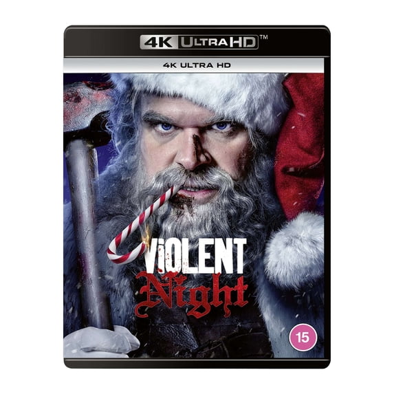 Violent Night (4K Ultra HD) Mike Dopud David Harbour John Leguizamo Beverly D'Angelo