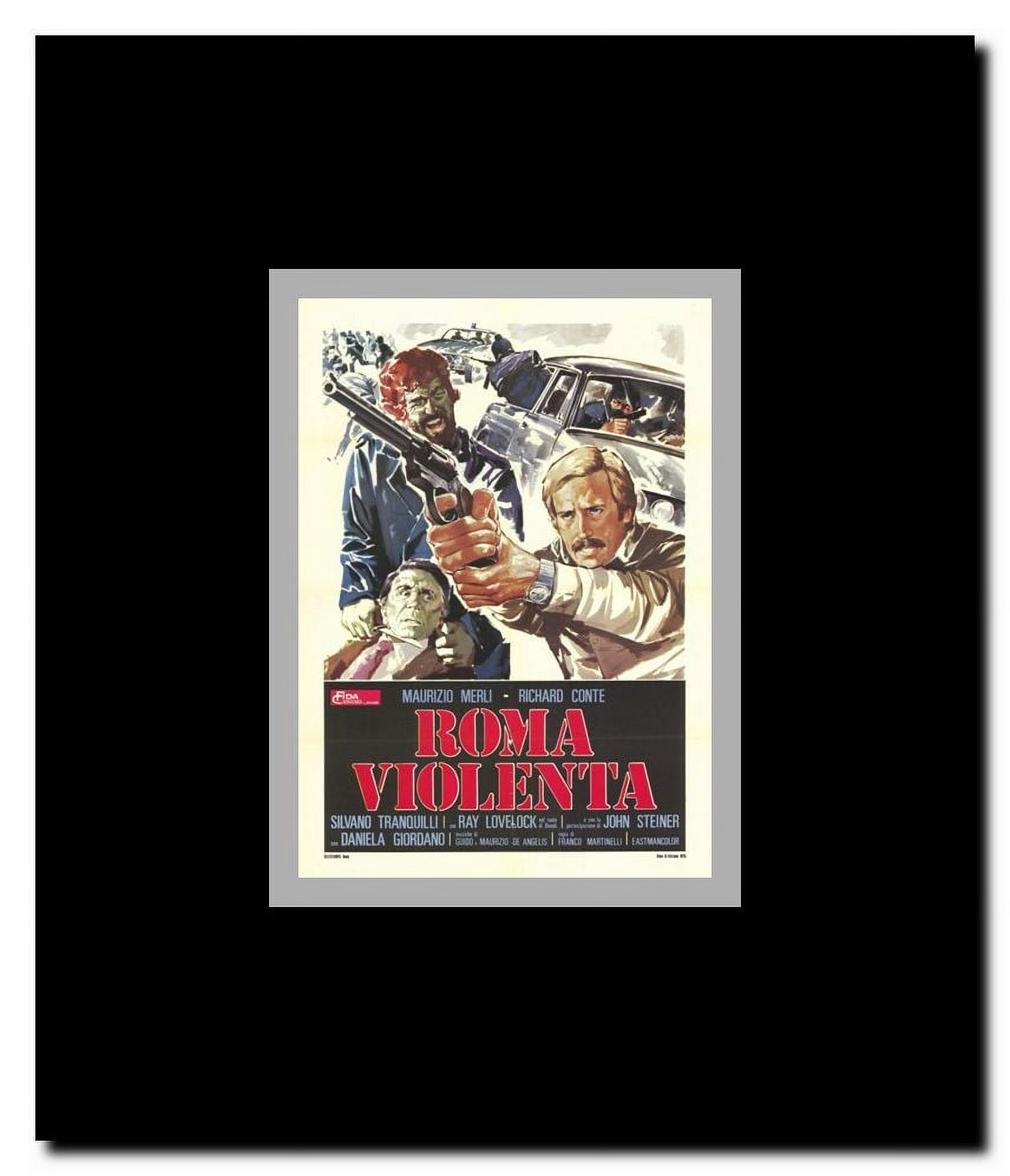 Violent Rome Framed Movie Poster