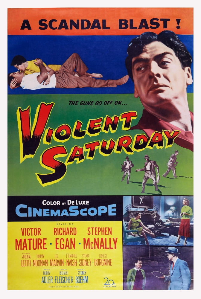 Violent Saturday U Canvas Art - (24 x 36)