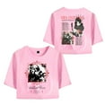 thumbnail image 1 of Violent Vira 2025 Tour Merch T-Shirt For Women&Girls Midriff Short Sleeve Summer Clothing Vest Tee, 1 of 5