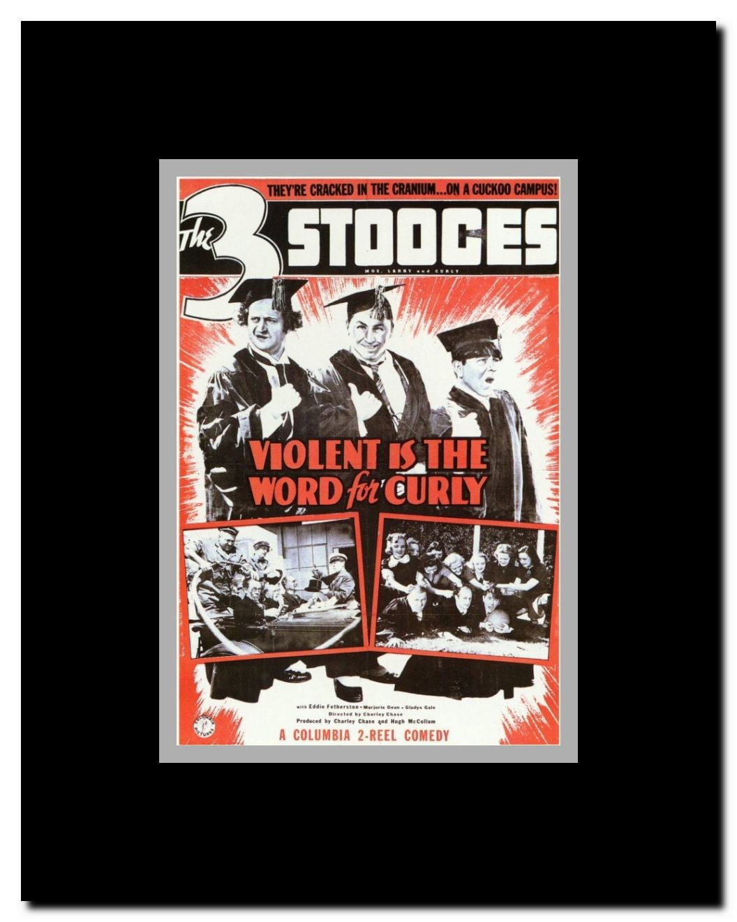 Violent is the Word For Framed Movie Poster