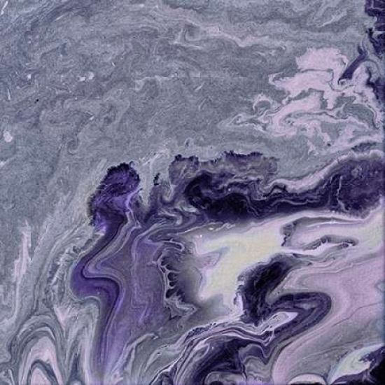 Violet Agate Canvas Art - M Mercado (24 x 24)